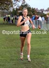 Robyn Lanceley bring Rotherham home to victory in the senior womens Northern Cross Country Relays. Photo: David T. Hewitson/Sports for All Pics